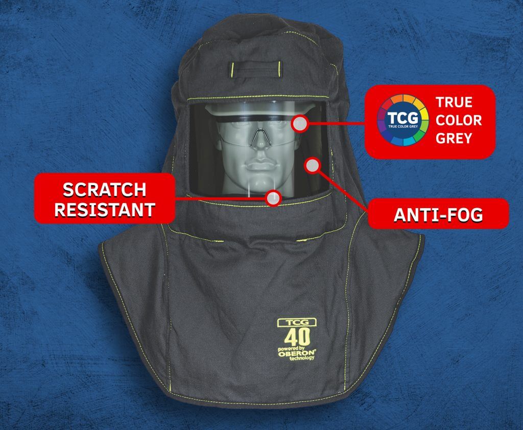 40 Cal TCG™ Arc Flash Kit (Hood and Coverall Suit Set)