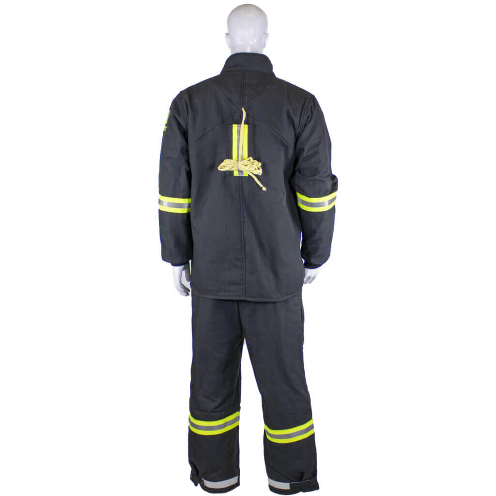 40 Cal TCG™ Deluxe Arc Flash Suit Kit (Hood, Coat with Escape Strap and Bib-Overall with 26″ Leg Zippers)