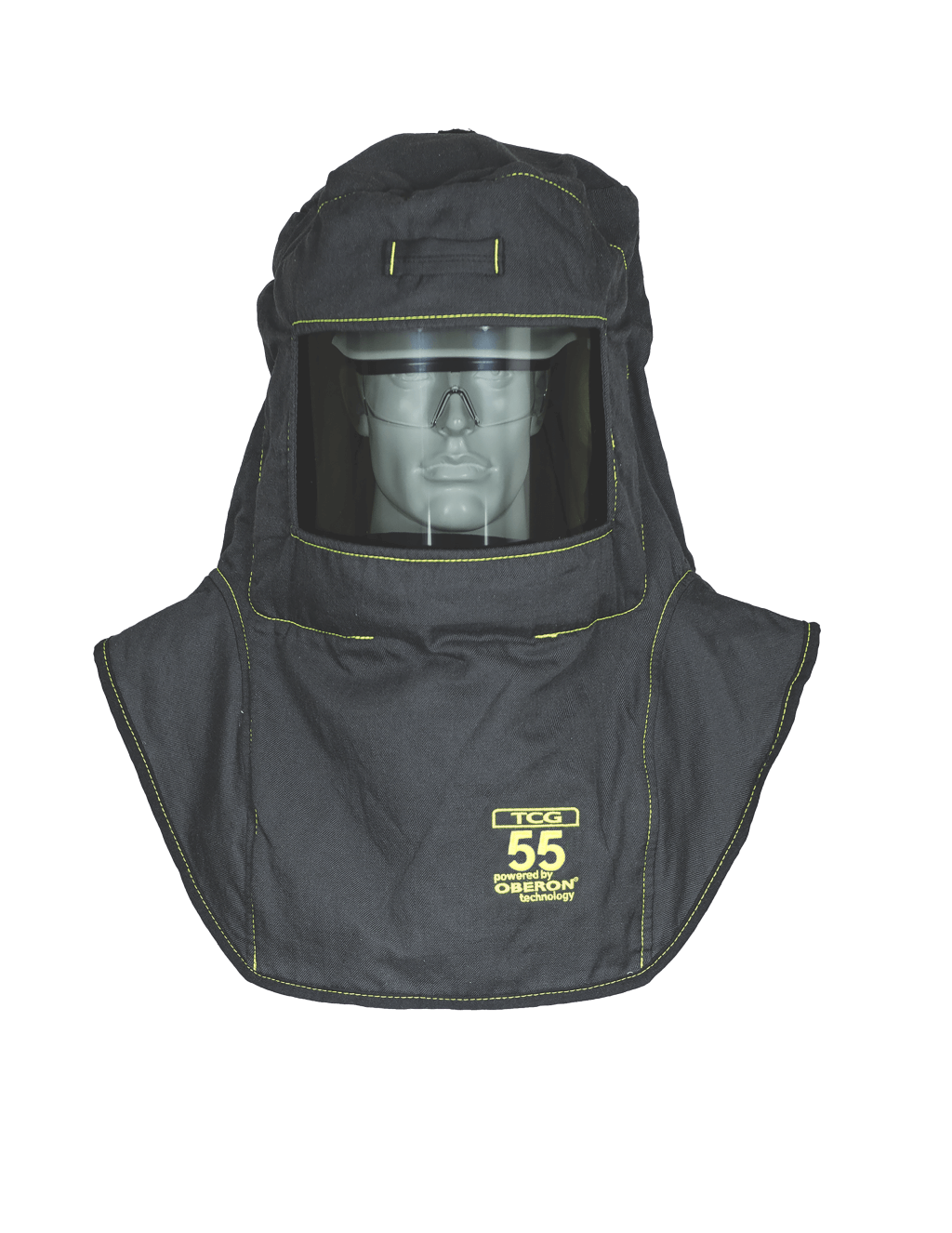 55 Cal TCG™ Deluxe Arc Flash Suit Kit (Hood, Coat with Escape Strap and Bib-Overall with 26″ Leg Zippers)