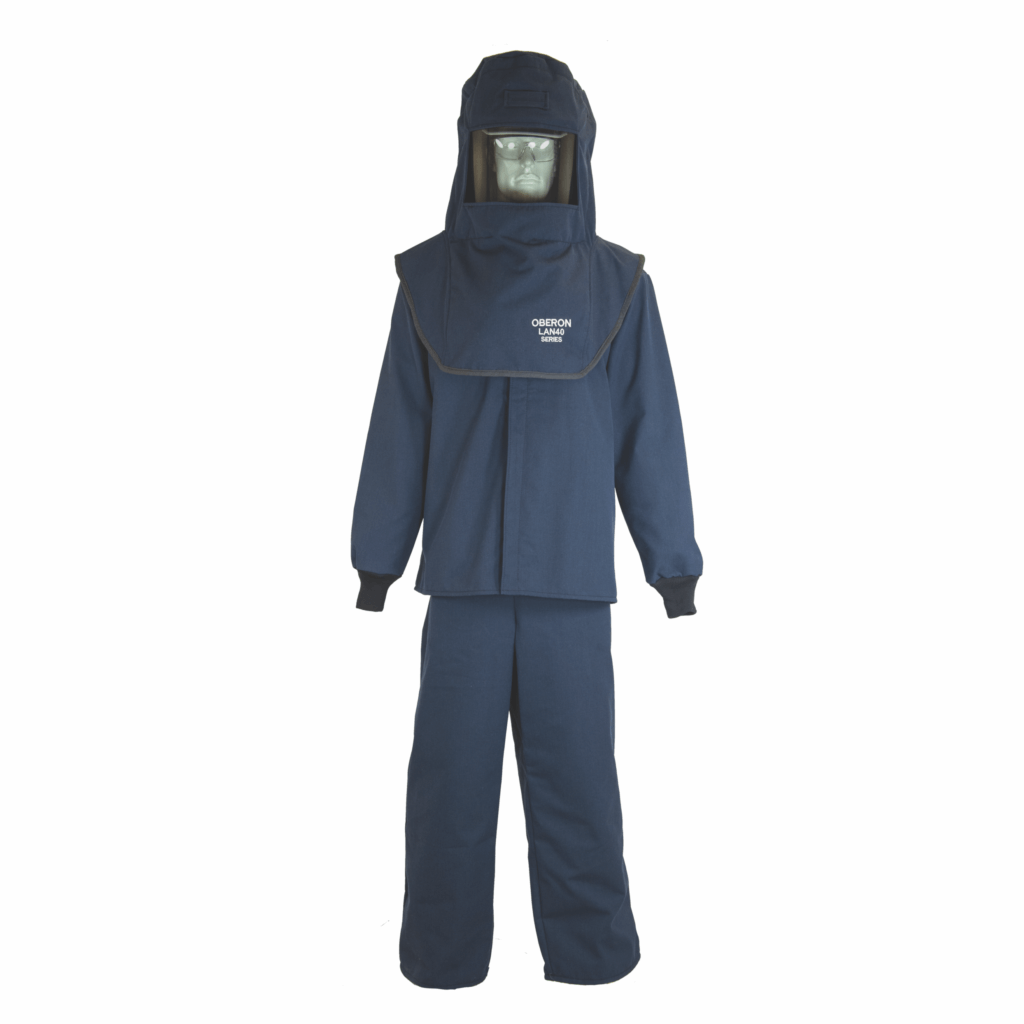 40 Cal LAN™ Arc Flash Hood, Coat, and Bib Suit Set